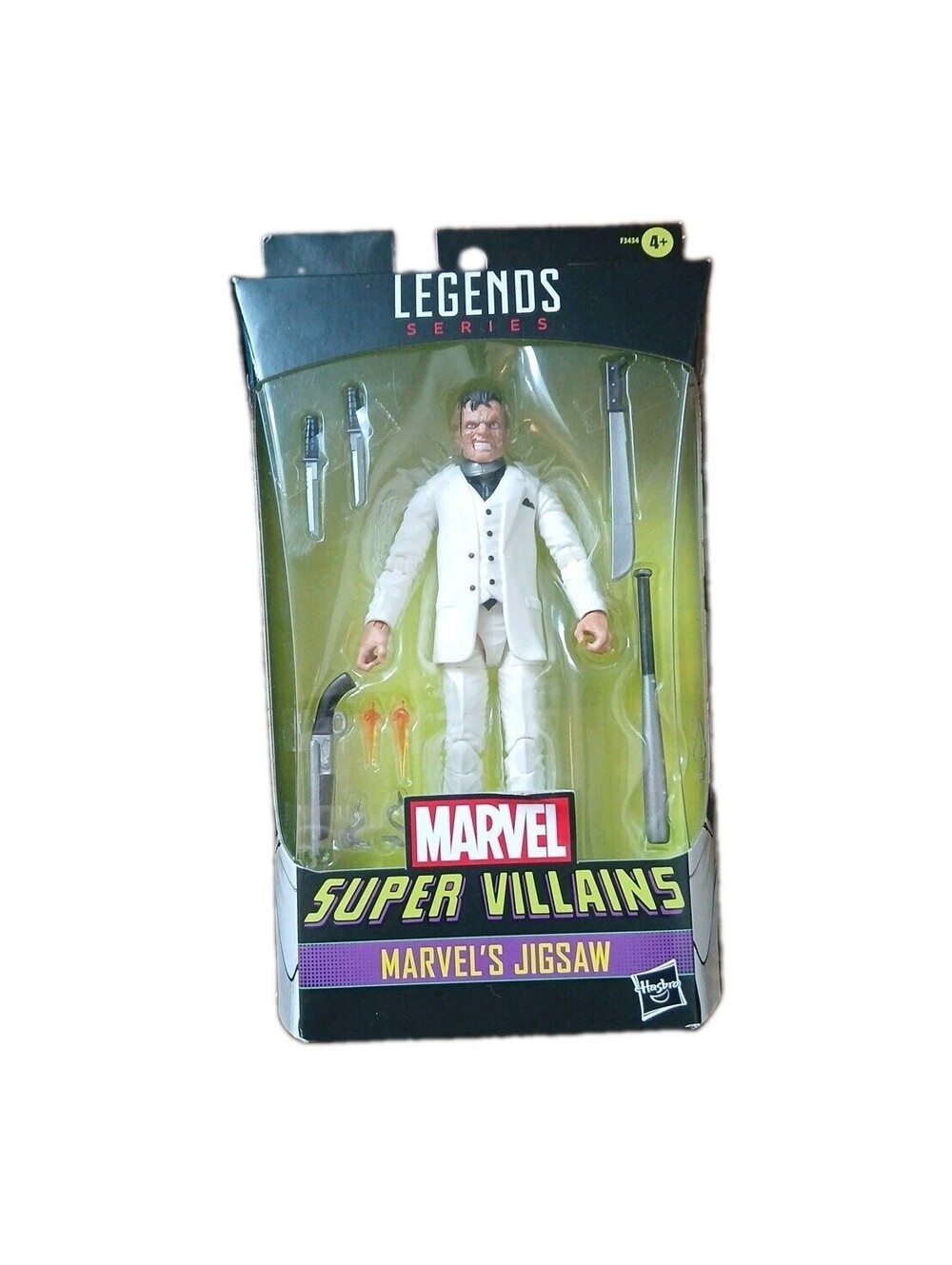Marvel Legends Jigsaw 6" Figure Super Villains Walgreens Exclusive New Sealed